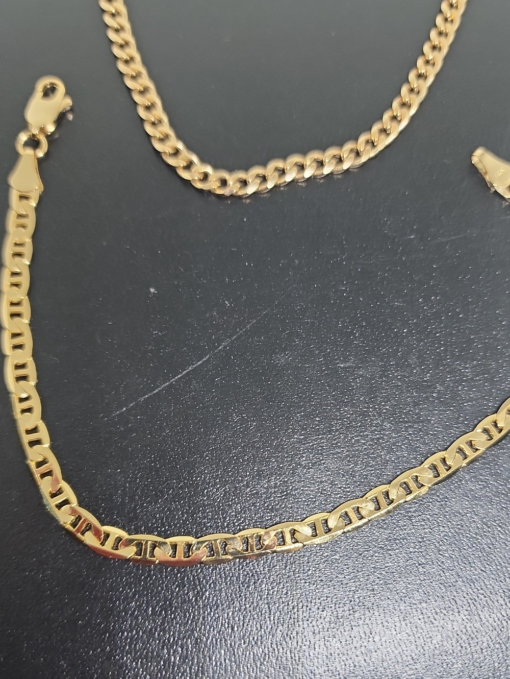 14k Gold Filled Bracelets Fits 6- 7 Inch Wrist.